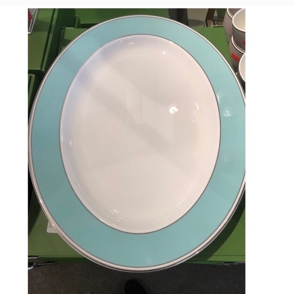 Kate Spade New York Sadie Street Dot Platter- NIB - Picture 2 of 8